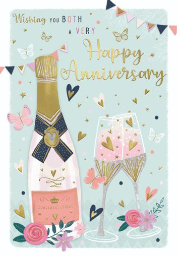 Picture of WISHING YOU BOTH A VERY HAPPY ANNIVERSARY CARD